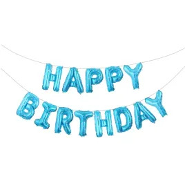 balon-happy-birthday-niebieski-banner-urodziny-girlanda-balonowa-zestaw