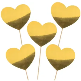 toppery-serca-zloto-5szt-ozdoba-na-tort-do-bukietu-dekoracje-impreza-party