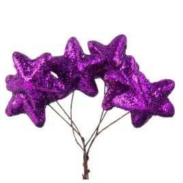 gwiazdki-brokatowe-na-druciku-dekoracja-na-stroik-6szt-ozdoby-swiateczne