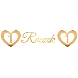 baner-papierowy-na-sciane-urodzinowy-roczek-dekoracja-girlanda-zloto