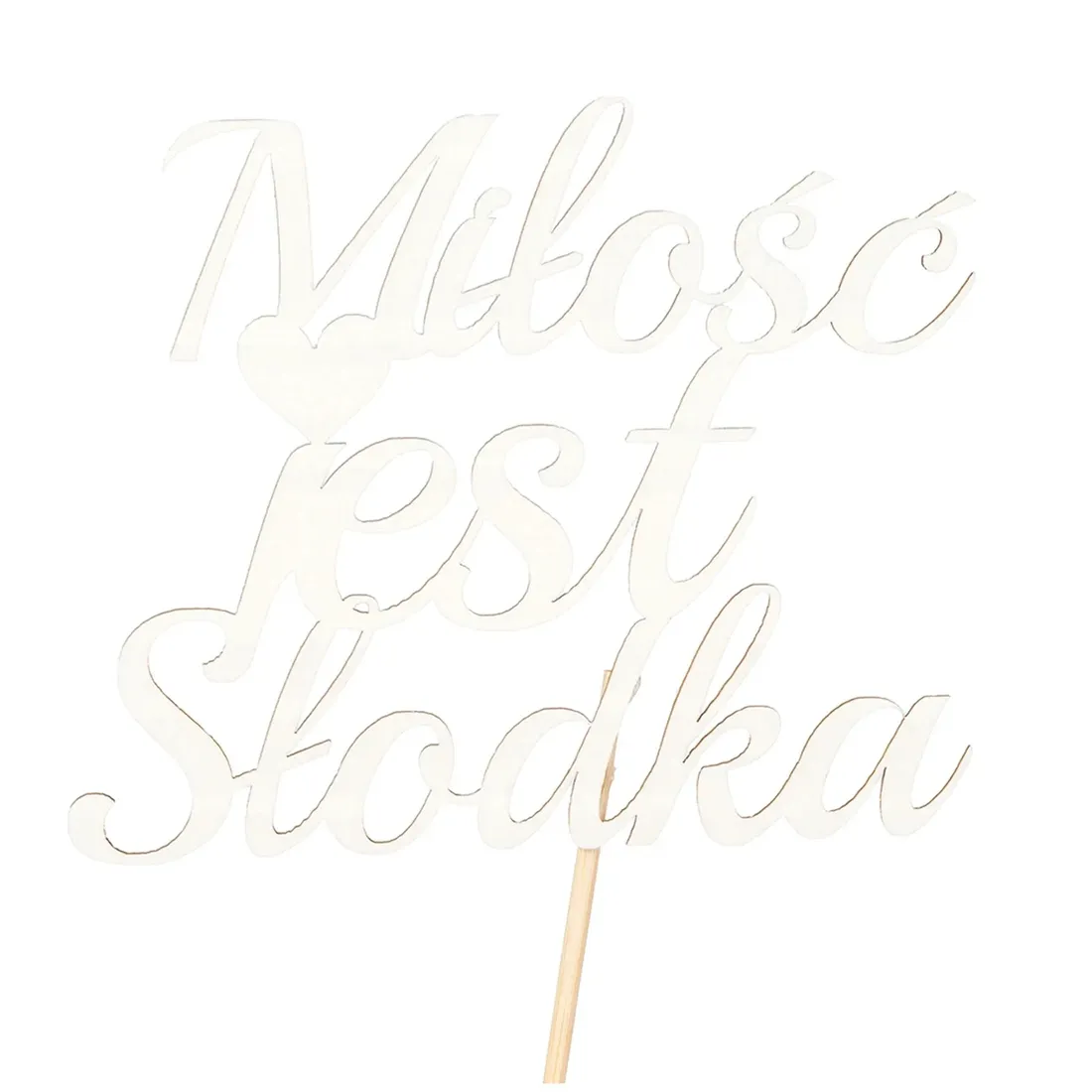 topper-ozdoba-na-tort-weselny-beermata-milosc-jest-slodka-wesele-slub