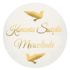 dekoracje-komunijne-kolo-baner-komunia-swieta-z-imieniem-golabki-dekoracja