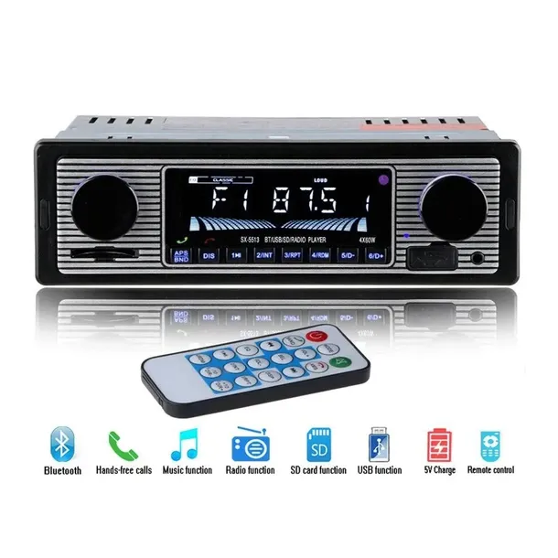 radio-samochodowe-fm-usb-mp3-bluetooth-1din-pilot-stan-nowy-typ-samochodu-4x4-suv