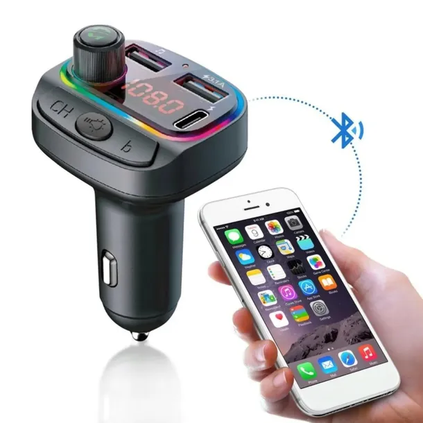 transmiter-bluetooth-samochodowy-fm-ladowarka-usb-qc-3-0-stan-nowy-model-silad-c14
