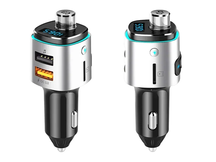 transmiter-fm-bluetooth-ladowarka-2x-usb-sd-qc-3-0-stan-nowy-cechy-dodatkowe-wbudowany-mikrofon-wyswietlacz