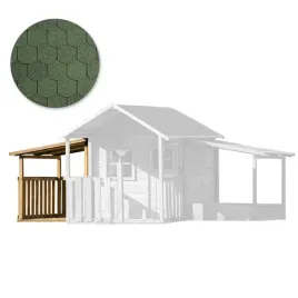 garaz-z-podloga-do-drewnianego-domku-blanka-4iq-zielony-gont-zestaw