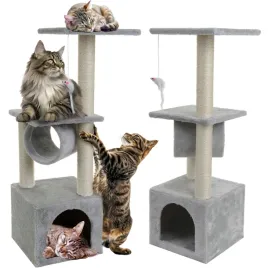 drapak-dla-kota-domek-legowisko-slupek-do-drapania-zabawka-wieza-sizal-92cm