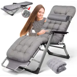 ogrodowy-lezak-plazowy-poduszka-rozkladany-wygodny-szary-ideal-garden