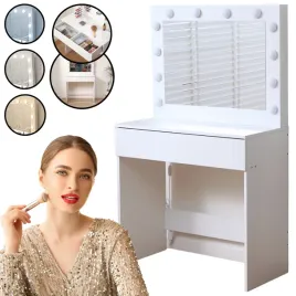 toaletka-lustrzana-dt09-led-3-barwy-swiatla-duze-lustro-szuflada-biala