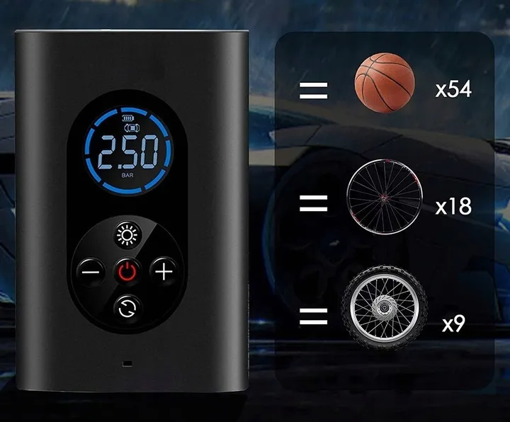 elektryczna-pompka-rowerowa-samochodowa-powerbank