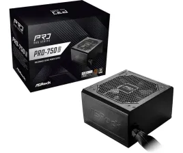 asrock-pro-750b-modul-zasilaczy-750-w-24-pin-atx-atx-czarny