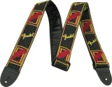 fender-monogrammed-black-yellow-red-pas-gitarowy