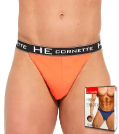 slipy-cornette-tanga-meskie-bawelniane-orange-m