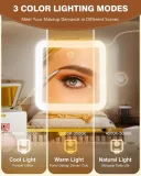 lusterko-stojace-bialy-auxmir-stan-nowy