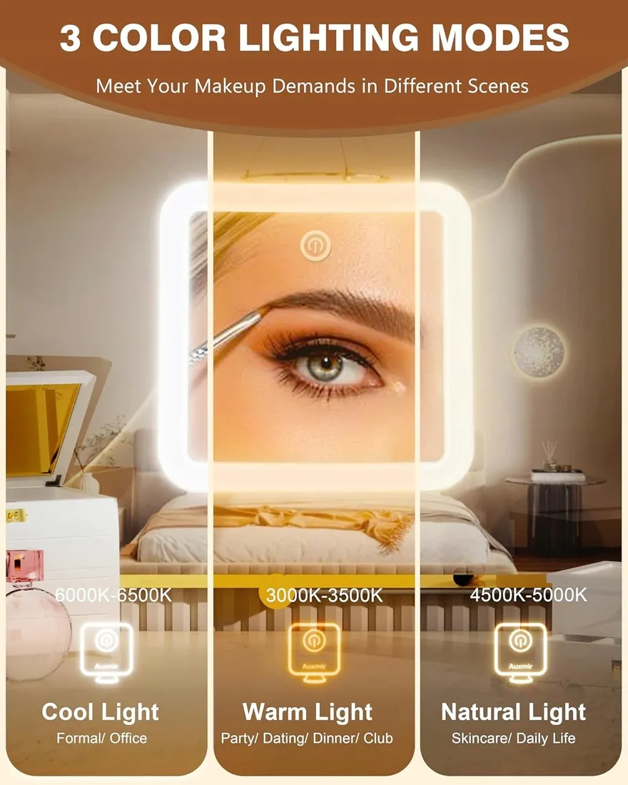 lusterko-stojace-bialy-auxmir