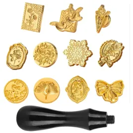 zestaw-11x-stempel-pieczec-do-wosku-laku-wymienne-aniolki-kwiaty-ptaki