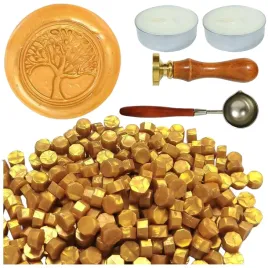 zestaw-do-pieczeci-woskowych-stempel-lyzeczka-wosk-lak-200-szt-zloty