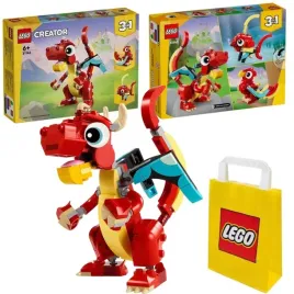 lego-creator-3in1-31145-ruchome-figurki-czerwony-smok-feniks-ryba-3w1