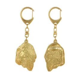 chart-afganski-i-pozlocony-brelok-do-kluczy-z-psem-w-pudelku-prezentowym