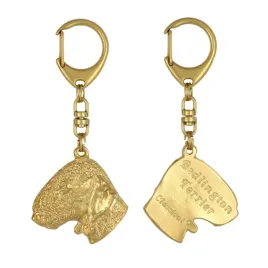 bedlington-terrier-rothbury-terrier-pozlocony-brelok-do-kluczy-z-psem-w