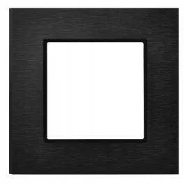 ramka-antracytowa-szczotkowana-pojedyncza-r-1uac-64-25-aria-ospel