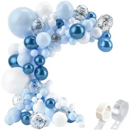 girlanda-balonowa-xxl-balony-biala-niebieska-srebrna-roczek-chrzest-komunie