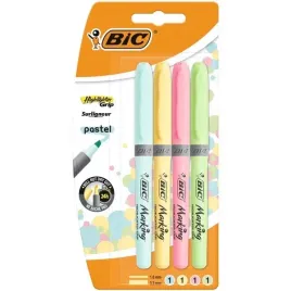 bic-zakreslacz-szkolny-biurowy-highlighter-grip-pastelowy-4-sztuki