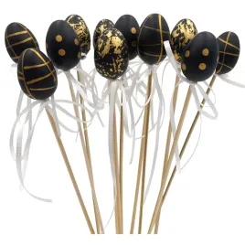 jajka-wielkanocne-na-piku-czarne-zlote-pisanki-dekoracja-do-stroika-12-szt