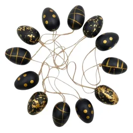 ozdoby-wielkanocne-jajka-zawieszki-czarne-zlote-dekoracja-swiateczna-12-szt