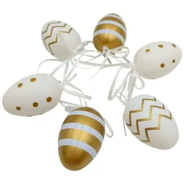 ozdoby-wielkanocne-jajka-zawieszki-biale-zlote-dekoracja-swiateczna-6-sztuk