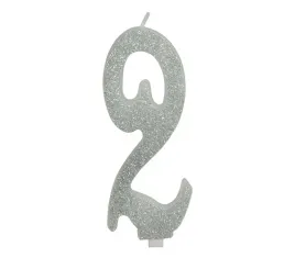 swieczka-urodzinowa-cyfra-2-srebrny-srebrna-brokat-brokatowa-12-cm-urodziny