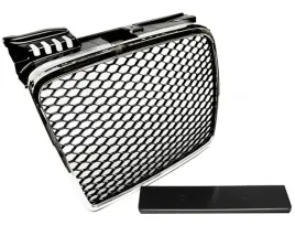 grill-atrapa-bez-znaczka-rs-style-audi-a4-b7-chrom