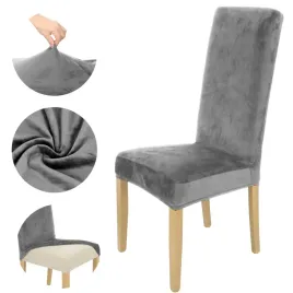 pokrowiec-na-krzeslo-wysokie-oparcie-szary-welur-elastyczny