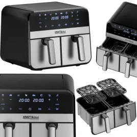 frytkownica-beztluszczowa-airfryer-9l-2500w-dwie-komory-lcd-kd4180