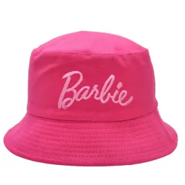 bucket-hat-kapelusz-czapka-barbie-rozowa