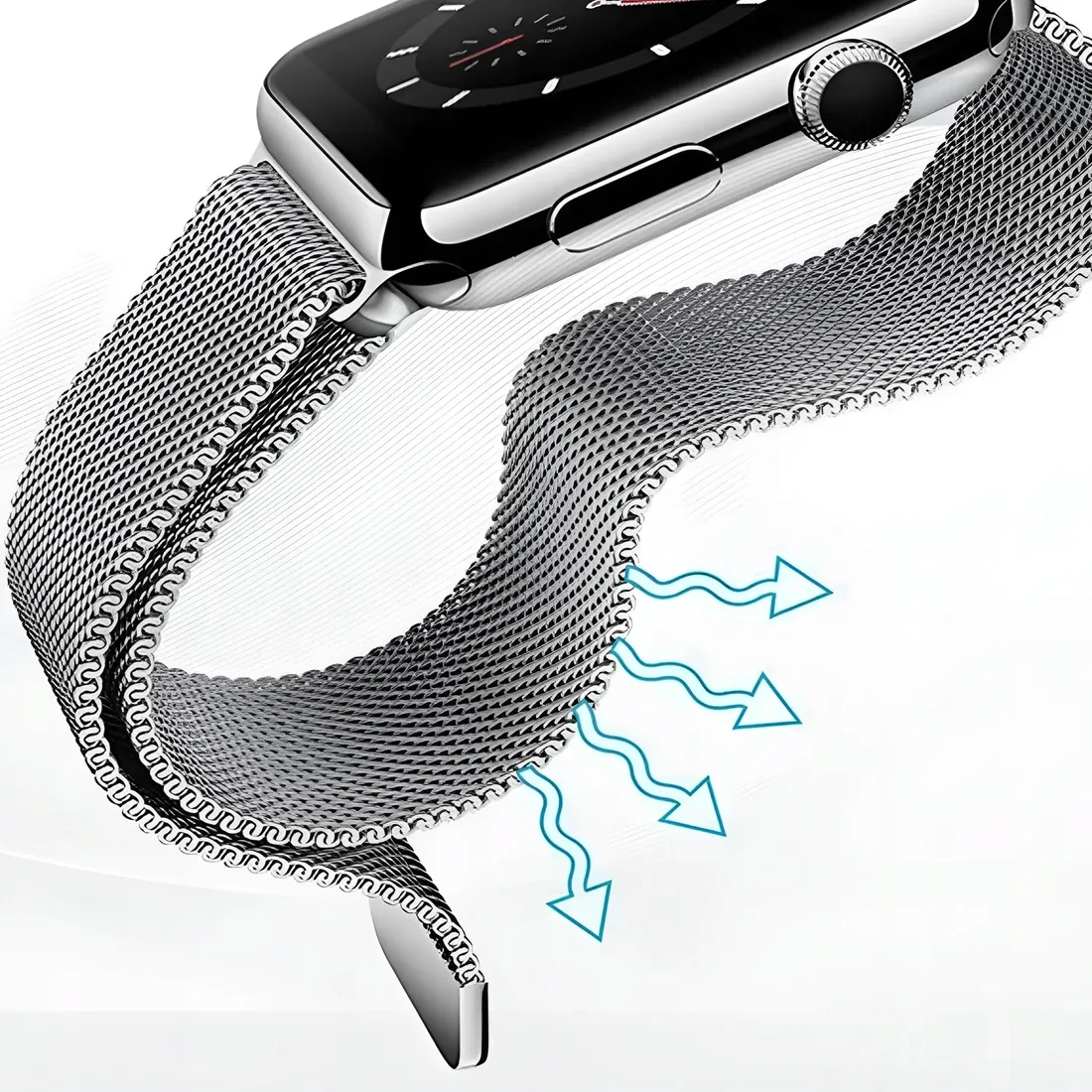 pasek-mesh-apple-42mm-srebrny