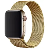 pasek-mesh-apple-42mm-zloty