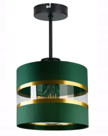 lampa-wiszaca-stala-zyrandol-sufit-abazur-zielony-20cm