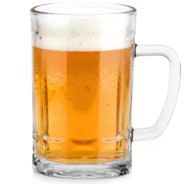 kufel-do-piwa-szklany-330-ml-z-uchem-gruby-klasyczny-prezent