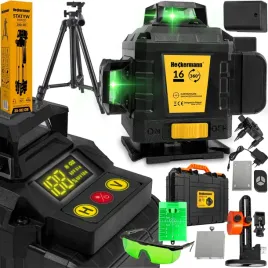 poziomica-laserowa-360-plaszczyznowa-4d-laser-krzyzowy-zielony-statyw