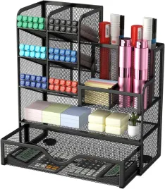 organizer-na-biurko-wytrzymaly-pojemny-z-szufladka-wielofunkcyjny-na-stol