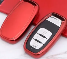 pokrowiec-na-kluczyk-do-audi-keyless-czerwony