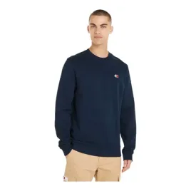 tommy-hilfiger-bluza-meska-tjm-reg-badge-crew-ext-granatowa-r-xl