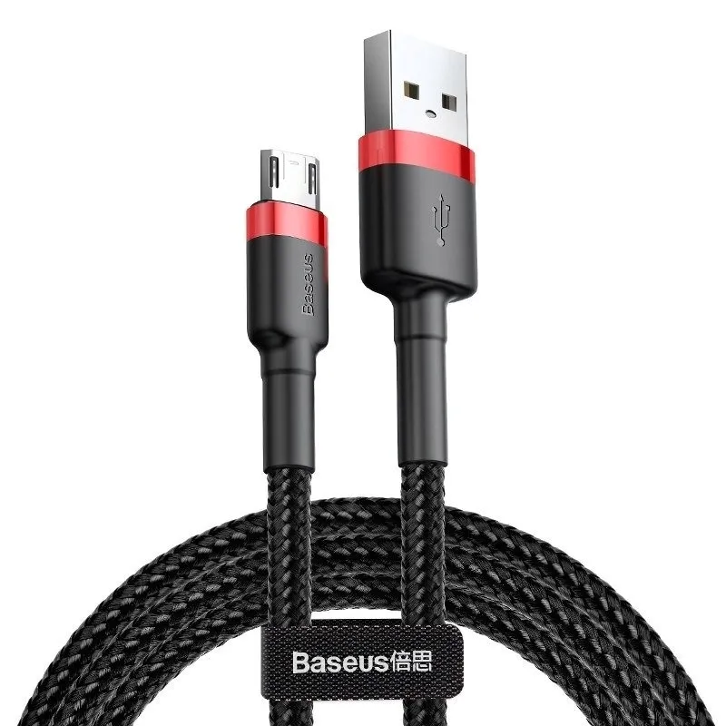 kabel-usb-do-micro-usb-baseus-cafule-1-5a-2m-czerwono-czarny-stan-nowy