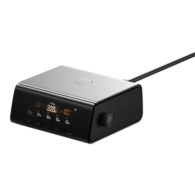 stacja-dokujaca-ecoflow-rapid-pro-320w-4xusb-c-1xusb-a-gan-stan-nowy