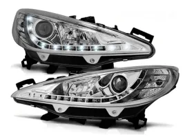 lampy-reflektory-peugeot-207-06-09-daylight-chrome