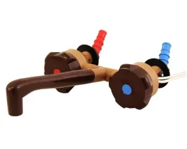 kran-windsor-ciepla-i-zimna-woda-braz-ciemny-braz