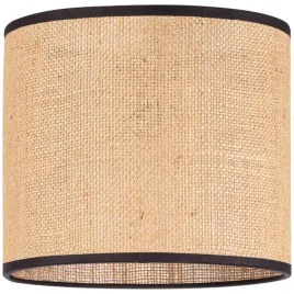 abazur-rustykalny-okragly-walec-tuba-20cm-juta-bezowy-czarny