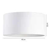 abazur-okragly-walec-tuba-40cm-bialy-stan-nowy