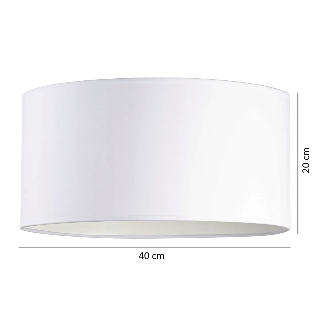 abazur-okragly-walec-tuba-40cm-bialy